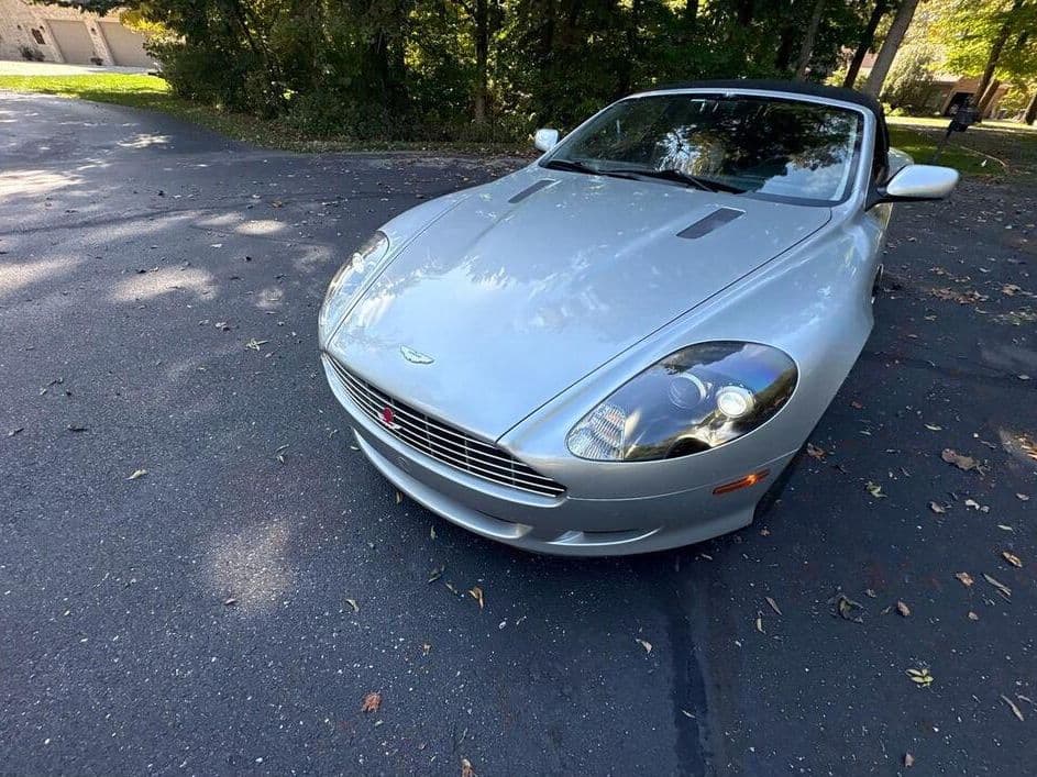 Aston Martin convertible, picked up in Bargersville, IN
