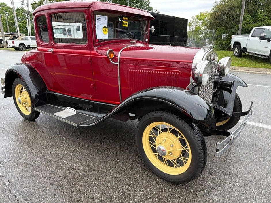 Classic Ford Model A, picked up in Indianapolis, Indiana