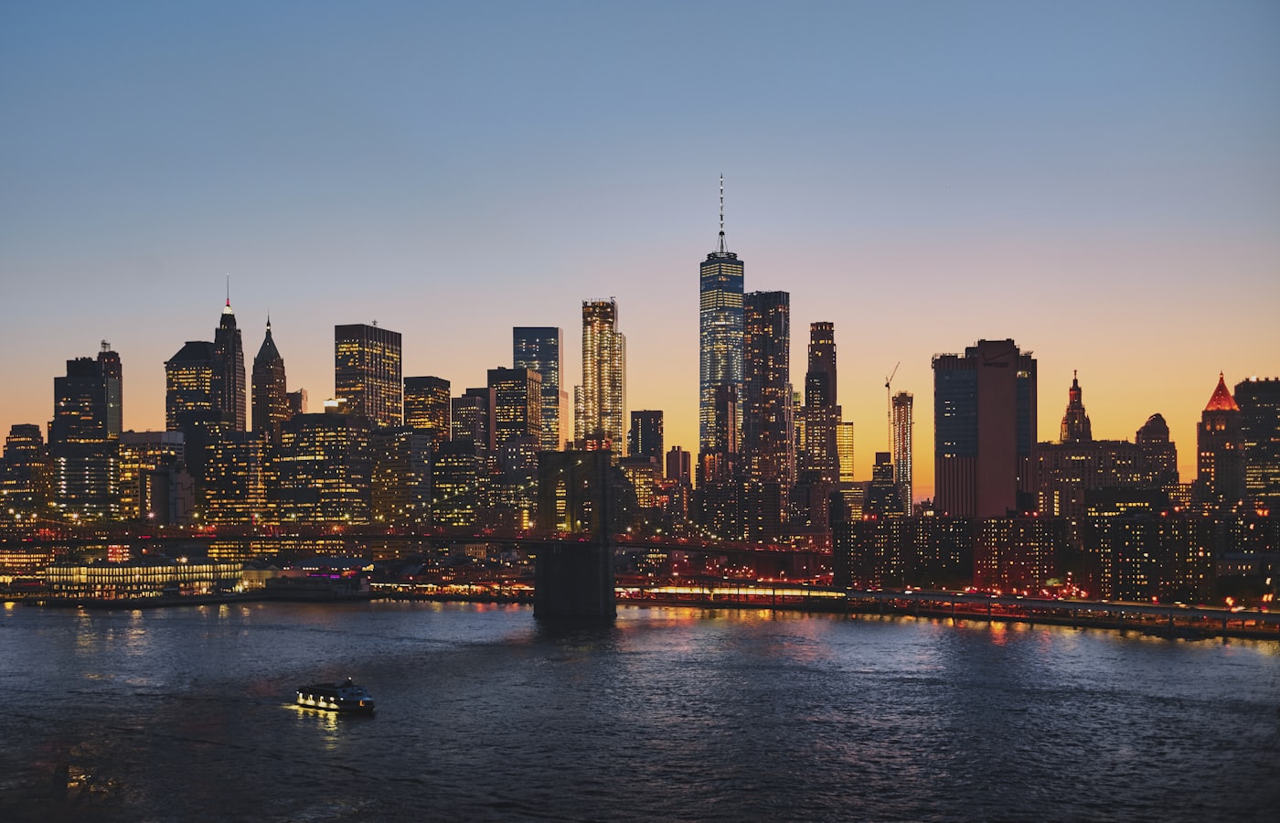 Downtown New York skyline